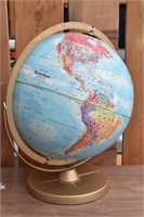 (1970's) Replogle Word Nation Series Globe