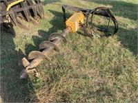 BELTEC SKID STEER AUGER WITH 12 INCH BIT