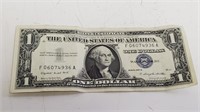 1957A Silver Certificate Dollar Note F06074936A