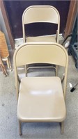 (2) Metal Folding Chairs