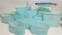 Soft Silicone Rubber Storage Containers