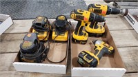 Dewalt Impact, 2-Drills, 3-Chargers- Some Good