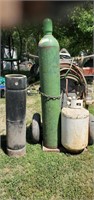 Acetylene Torch & Guages w/Cart and Tanks