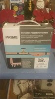 Prime water pipe freeze protection in original box