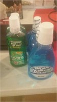 5 new bottles of mouthwash