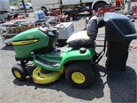 John Deere X300 Riding Lawn Mower