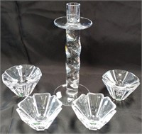 95 - 10"H TAPER & VOTIVE CANDLE HOLDERS