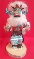95 - HANDCRAFTED SIGNED KACHINA 8"H