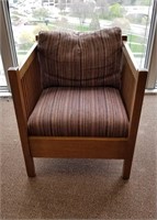 Stickley Mission Oak Cube Chair