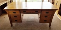 E & I  Amish Woodworking Port Mission Desk