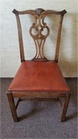 Vintage Chippendale Dining Armchair