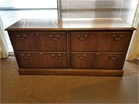 2 Drawer Wood Lateral Filing Cabinet