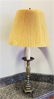 Candlestick Brass Desk Lamp