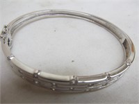 7" sterling bangle bracelet CW 925 China