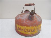 Metal McCulloch gas can