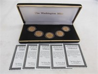 1999 24K gold layered state quarters
