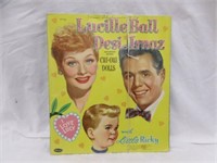 VINTAGE 1953 LUCILLE BALL AND DESI ARNAZ CUT-OUT