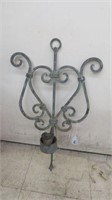 WROUGHT IRON WALL SCONCE 24"T