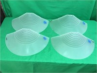 4 Glass Lamp Shades