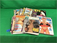 Assorted X Rated Magazines