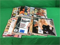 Assorted Penthouse Magazines