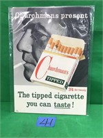 Churchman’s Tipped Cigarette Advertising Poster