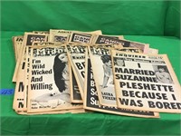 1960s & 70s Assorted Adult Newspapers