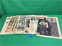 Assorted Old Newspapers