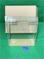 12 Plastic Lucitc Display Boxes