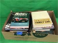 Assorted Car Books and Manuals