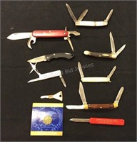 8 Pocket Knives & More