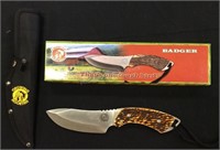 New Crowing Rooster Single Blade Knife