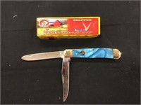 New Crowing Rooster Multi Blade Pocket Knife