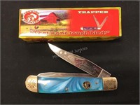 New Crowing Rooster Trapper Pocketknife