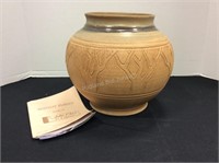 Creative Pottery Urn by Barb Wendt