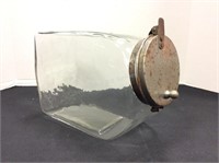 Unique Vintage Glass Container