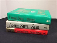 Three Danielle Steel Books, Hardcover