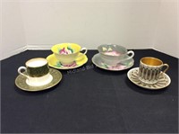 Four Vintage Tea Cup Sets