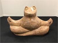 Large & Heavy Soap Stone Frog