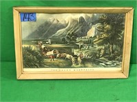 The Rocky Mountains Framed Lithograph