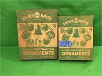 2 Boxes of Early Shine & Brite Glass Ornaments