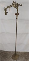 Old metal floor lamp, 61 inches