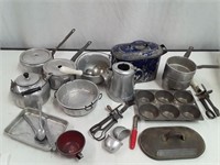 Vintage Metal Cookware Toys
