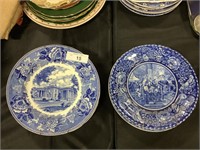 8 Staffordshire, Wedgwood Plates.