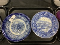 12 Staffordshire, Wedgwood Plates.