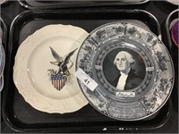 George Washington, Delano Eagle Plates.