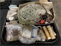 Crafts Supplies, Beads, Metallic String.