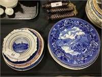 Historical Plates, Wedgwood, Laughlin.