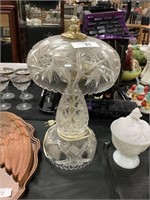 Lead Crystal Lamp.