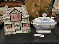 Small Ironstone Tureen, Cottage.